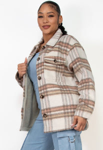 Denise Plaid Jacket