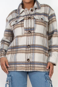 Denise Plaid Jacket