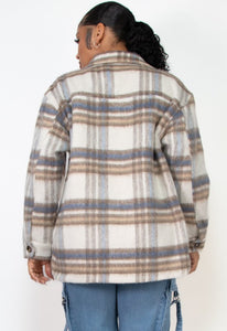 Denise Plaid Jacket