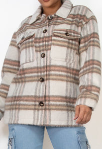 Denise Plaid Jacket