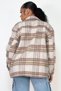 Denise Plaid Jacket